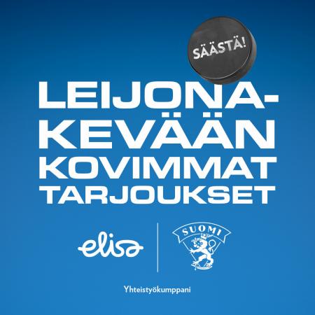 Elisa -luettelo, Espoo | LEIJONAKEVÄÄN KOVIMMAT TARJOUKSET Elisa | 2.5.2022 - 16.5.2022