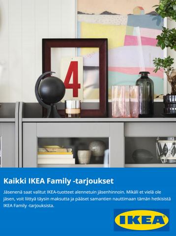 IKEA -luettelo | Kaikki IKEA Family -tarjoukset | 12.5.2022 - 26.6.2022