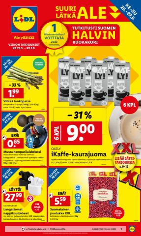 Supermarket tarjousta, Järvenpää | Lidl tarjoukset de Lidl | 23.5.2022 - 1.6.2022