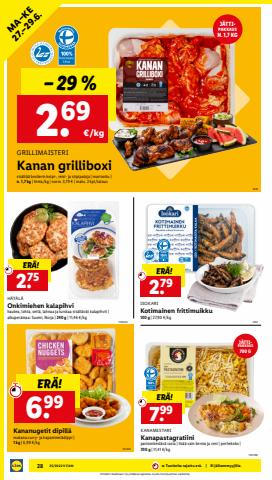 Supermarket tarjousta, Forssa | Lidl tarjoukset de Lidl | 27.6.2022 - 29.6.2022