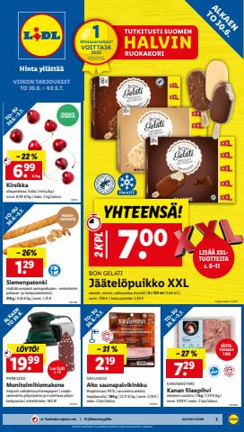 Supermarket tarjousta, Helsinki | Lidl tarjoukset de Lidl | 27.6.2022 - 6.7.2022