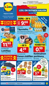 Supermarket tarjousta, Lempäälä | Lidl tarjoukset de Lidl | 25.9.2023 - 4.10.2023
