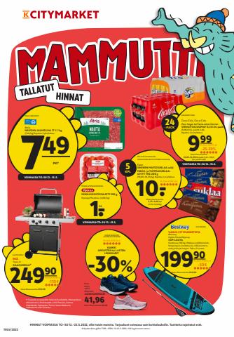 Supermarket tarjousta, Rauma | K-citymarket tarjoukset de K-Citymarket | 12.5.2022 - 22.5.2022