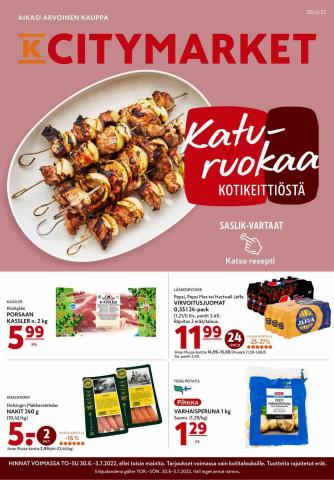 Supermarket tarjousta, Kotka | K-citymarket tarjoukset de K-Citymarket | 30.6.2022 - 3.7.2022