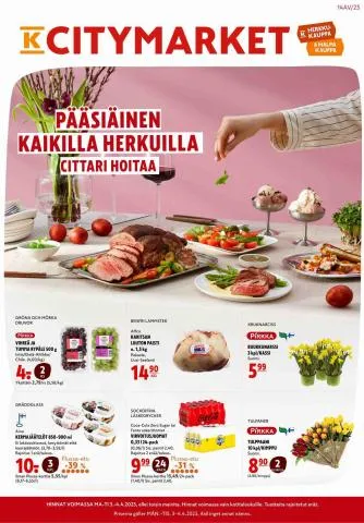 K-Citymarket Sastamala - Itsenäisyydentie 66 | Tarjoukset & Aukioloajat