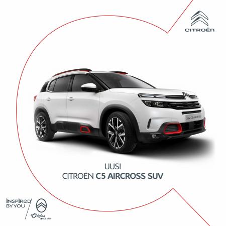 Citroën -luettelo | Citroën Citroën C5 Aircross Esite | 29.3.2022 - 31.1.2023