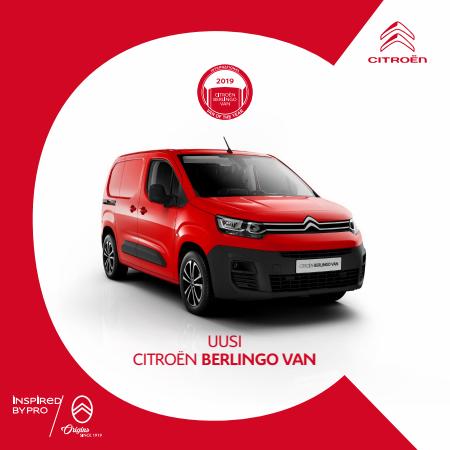 Citroën -luettelo | Citroën Citroën Berlingo Van Esite | 29.3.2022 - 31.1.2023