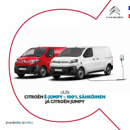 Citroën -luettelo | Citroën Citroën ë-Jumpy Esite | 29.3.2022 - 31.1.2023