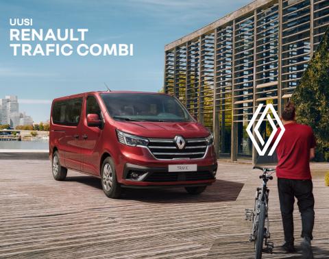 Renault -luettelo | UUSI RENAULT TRAFIC COMBI | 14.4.2022 - 31.12.2022