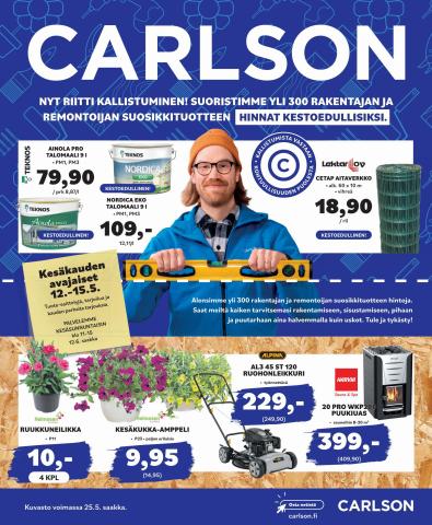Carlson -luettelo, Varkaus | Carlson Rautalehti Kesä 3/2022 | 11.5.2022 - 25.5.2022