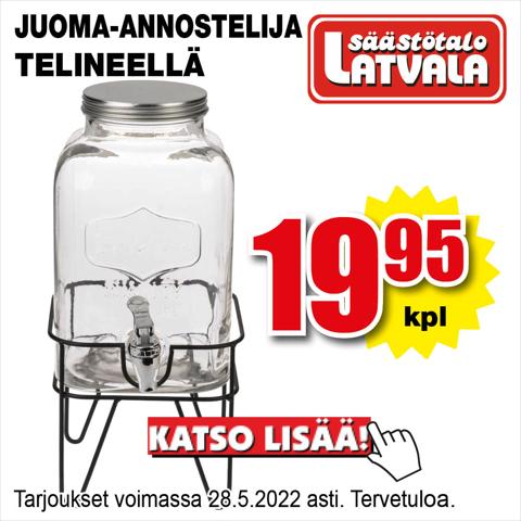 Supermarket tarjousta, Lohja | Latvala tarjoukset de Latvala | 22.5.2022 - 28.5.2022