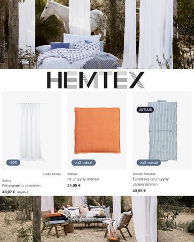 Hemtex -luettelo | Hemtex tarjoukset | 17.5.2022 - 31.5.2022