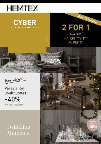 Hemtex -luettelo, Helsinki | Cybermonday | 29.11.2022 - 29.11.2022