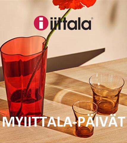 iittala -luettelo, Helsinki | Myiittala-päivät –25 % | 7.9.2023 - 17.10.2023