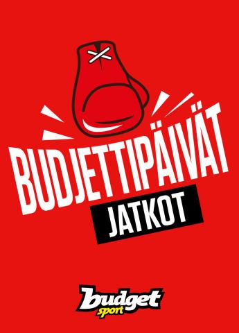 Budget Sport -luettelo, Helsinki | Budjettipäivien jatkot verkossa! | 28.4.2022 - 4.5.2022