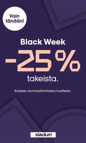 Stadium -luettelo, Helsinki | Kampanjat Black Friday | 21.11.2022 - 28.11.2022