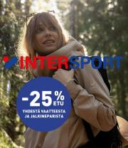 Intersport -luettelo, Espoo | Naisten vaatteet | 1.3.2023 - 25.3.2023