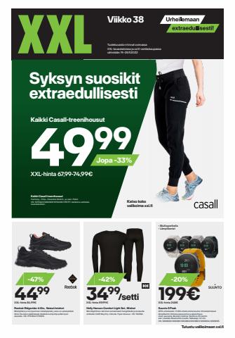 Rautakauppa tarjousta, Vantaa | Viikon mainostuotteet de XXL | 19.9.2022 - 26.9.2022