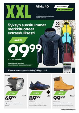 Rautakauppa tarjousta, Lahti | Viikon mainostuotteet de XXL | 3.10.2022 - 9.10.2022