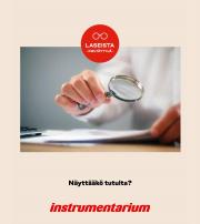 Terveys ja Optiikka tarjousta, Lappeenranta | Silmälasit de Instrumentarium | 12.9.2023 - 3.11.2023