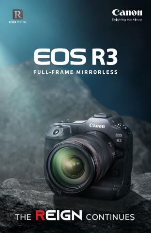Tarjous sivulla 9 luettelossa Canon EOS R3 Interactive liikkeessä {{RETAILER}