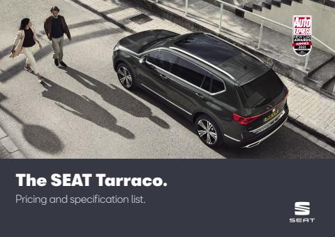 SEAT -luettelo | The SEAT Tarraco | 3.2.2022 - 31.1.2023