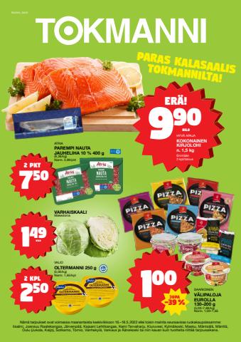 Supermarket tarjousta, Jyväskylä | Ruokasanomat de Tokmanni | 16.5.2022 - 18.5.2022