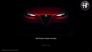 Alfa Romeo -luettelo | Alfa Romeo Hinnasto – giulia | 1.2.2023 - 1.2.2024