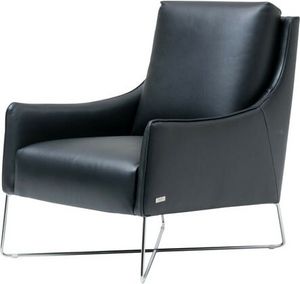 Lotus nojatuoli, musta nahka tuote hintaan 749€ liikkeestä MASKU