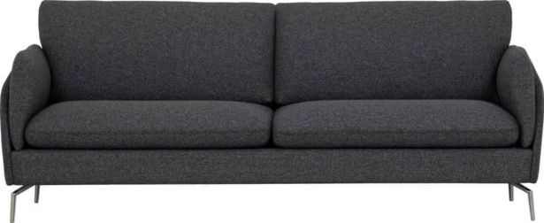 Ugo 3-istuttava sohva, antrasiitti -tarjous hintaan 595€