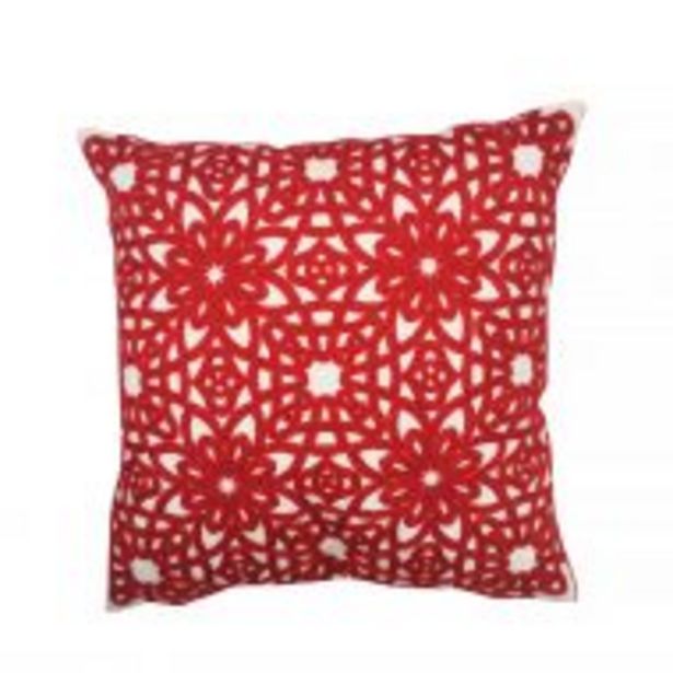 Create Home tyyny Kukka 45x45 cm punaine.. -tarjous hintaan 7,95€