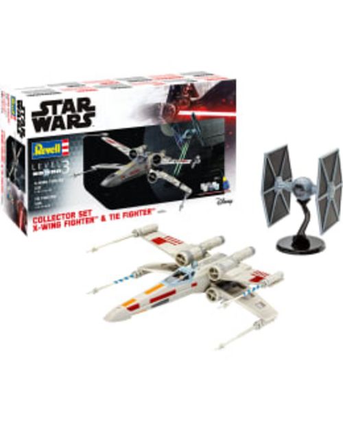 Revell Gift Set Star Wars X-wing Fighter + Tie Fighter 1:57 1:65 Pienoismalli -tarjous hintaan 49,9€