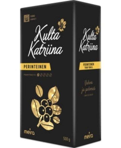 Kulta Katriina Perinteinen 500g Pannukahvi -tarjous hintaan 4,98€