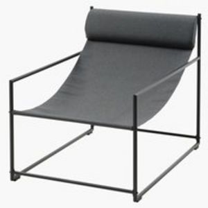 Puutarhatuoli OPPSAL harmaa tuote hintaan 60€ liikkeestä JYSK