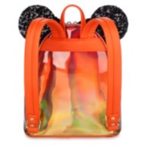 Loungefly Minnie Mouse Orange Backpack tuote hintaan 85€ liikkeestä Disney Store