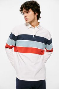 Long-sleeved striped rugby polo shirt tuote hintaan 15,99€ liikkeestä Springfield