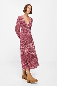 Printed Panel Midi Dress tuote hintaan 39,99€ liikkeestä Springfield