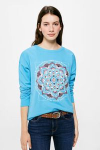 Mandala flower sweatshirt tuote hintaan 14,99€ liikkeestä Springfield