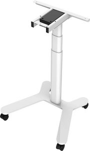ErgoWork Single -yksijalkainen sähköpöydän runko, valkoinen tuote hintaan 89,99€ liikkeestä Verkkokauppa