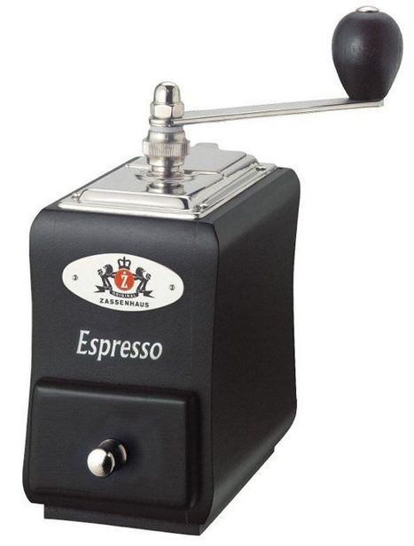 Zassenhaus Santiago espressomylly, tumma -tarjous hintaan 123,9€
