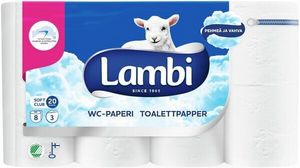 Lambi-WC-paperi, valkoinen, 40 rullaa tuote hintaan 51,99€ liikkeestä Verkkokauppa