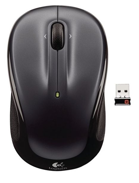 Logitech M325 -hiiri, tummanharmaa -tarjous hintaan 25,9€