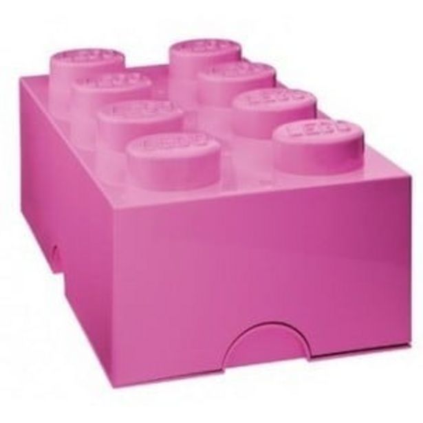 LEGO Storage Brick 8 - väri pinkki -tarjous hintaan 26,9€