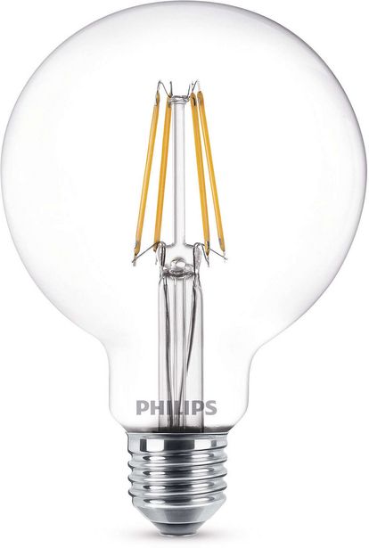Philips Classic LED -lamppu, E27, 2700 K, 806 lm -tarjous hintaan 11,9€