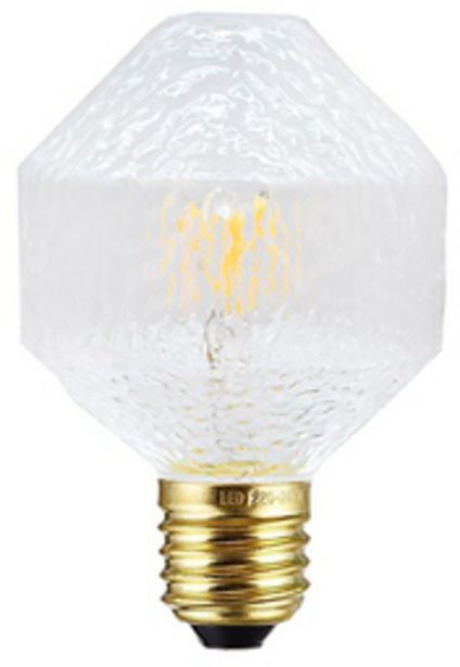 Airam WIR-80 KRS LED -lamppu, E27, 2500 K, 280 lm, kristallipintainen -tarjous hintaan 39€