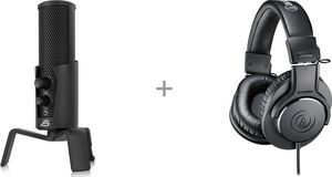Blackstorm Dark Matter -mikrofoni ja Audio-Technica M20x -kuulokkeet, bundle tuote hintaan 129,9€ liikkeestä Verkkokauppa