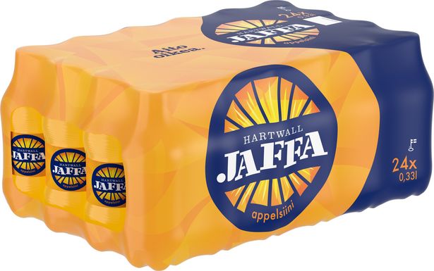 Jaffa Appelsiini -virvoitusjuoma, 330 ml, 24-PACK -tarjous hintaan 15,99€