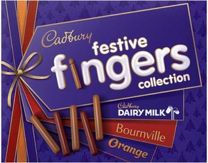 Cadbury Festive Fingers Collection -keksit, 342 g tuote hintaan 1,6€ liikkeestä Verkkokauppa