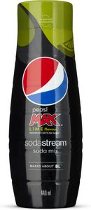 Sodastream Pepsi Max Lime 440 ml -virvoitusjuomatiiviste tuote hintaan 7,99€ liikkeestä Verkkokauppa