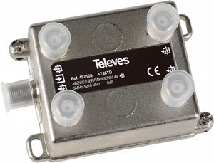 Televes T457103 haaroitin neljään tuote hintaan 14,99€ liikkeestä Verkkokauppa
